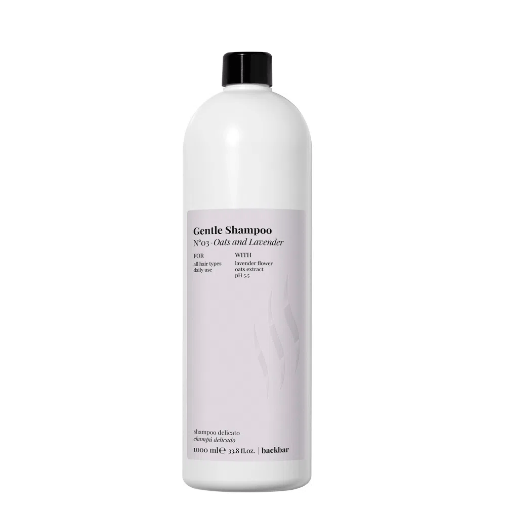 Back Bar Gentle Shampoo Oats And Lavender 1000 Ml