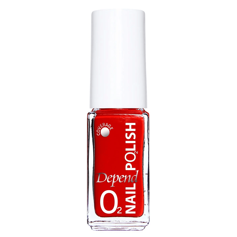 Esmalte Depend O2 en tono Dark Red 2